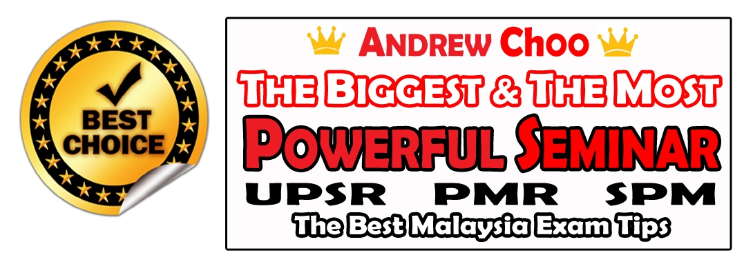 Join ANDREW CHOO’s 2014 Seminar
