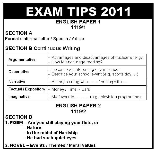 Contoh essay bi spm image